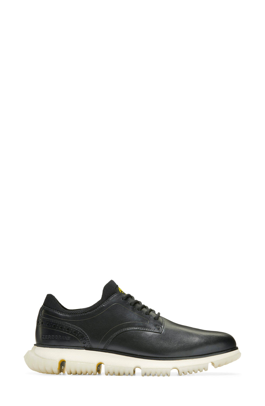 Black Plain Toe Derby Shoes L903