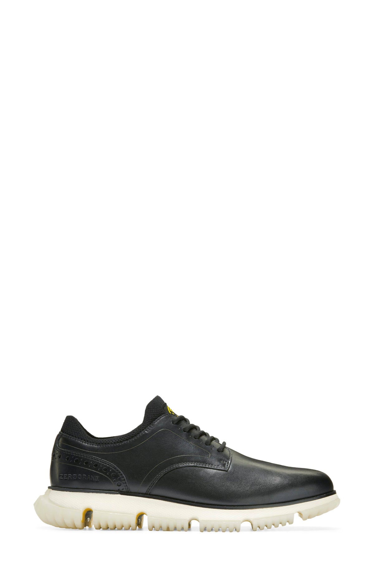 Black Plain Toe Derby Shoes L903