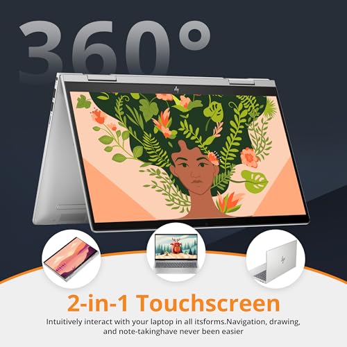 14" Full HD Touch-Screen Laptop, 8GB RAM, 512GB SSD, Intel Core i5, Intel Iris Xe Graphics, Fingerprint, Backlit KB, Win11, Natural Silver N181