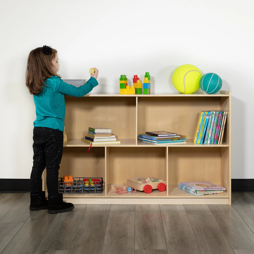 Wooden 5 Section Storage Cabinet Q24064