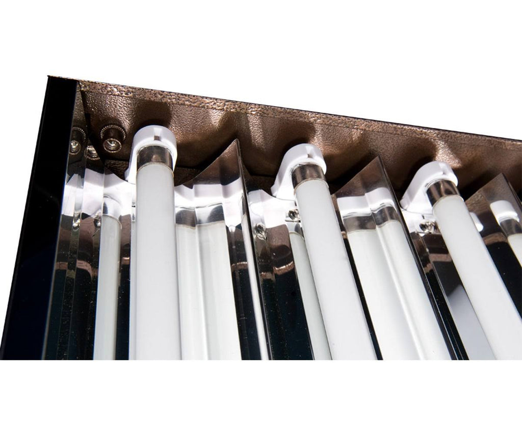 T5 4ft 4 Tube Fixture with Bulbs J555