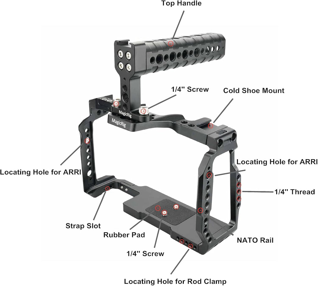 Camera Cage with Top Handle P696030
