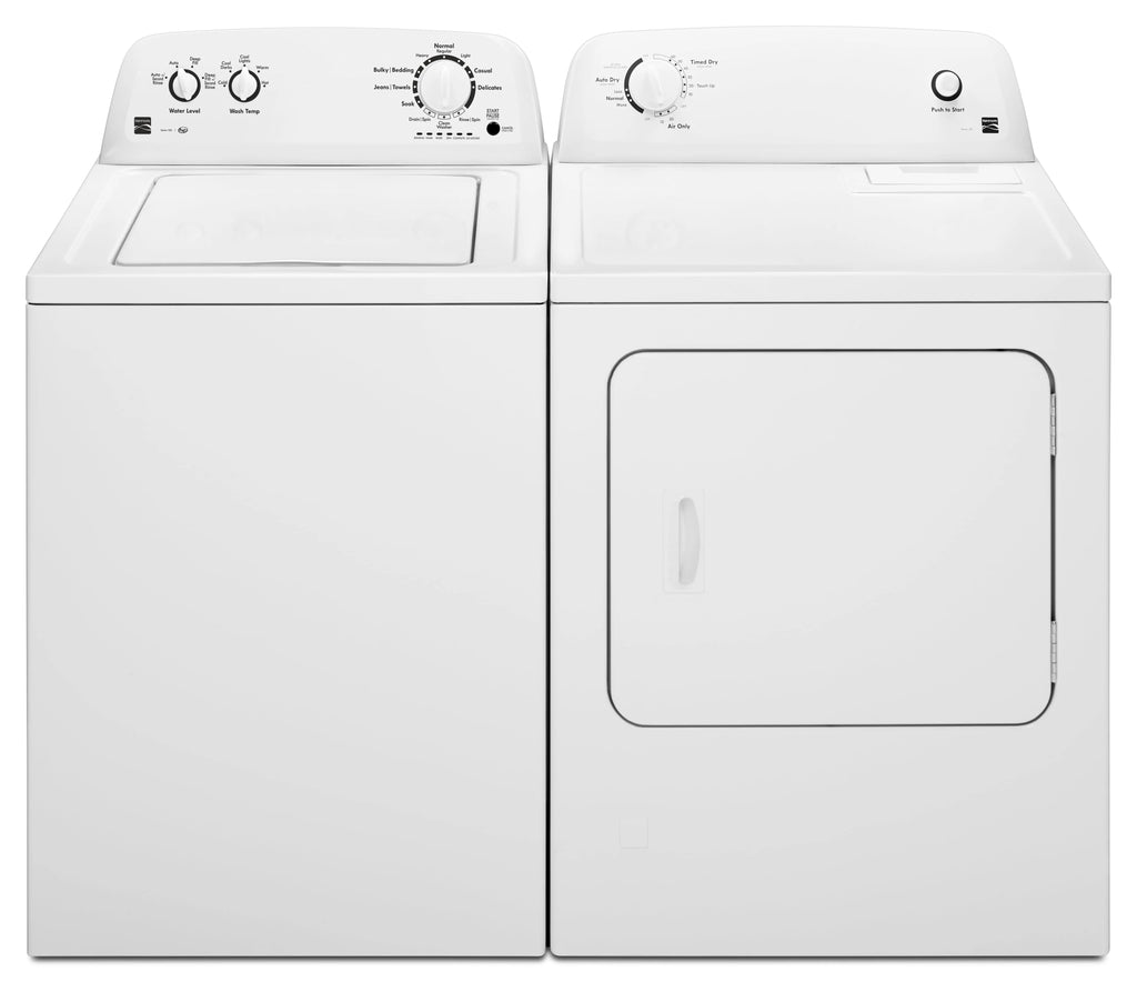 White Top-Load Washer with Dual Action Agitator, 3.5 Cu. ft. Capacity H69017