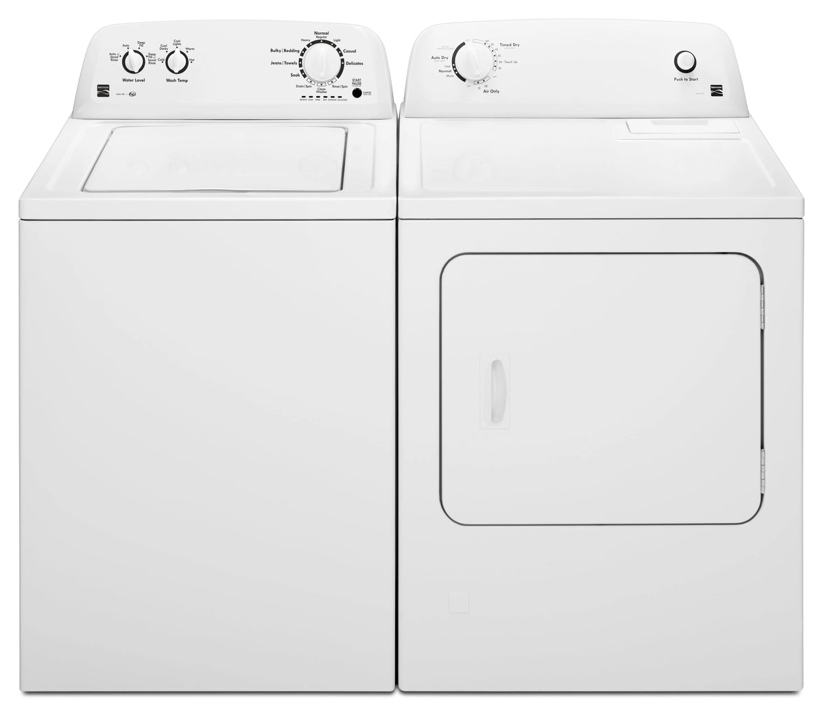 White Top-Load Washer with Dual Action Agitator, 3.5 Cu. ft. Capacity H69017