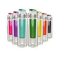 27 oz Dome Fruit Infuser Water Bottle Yellow I144383