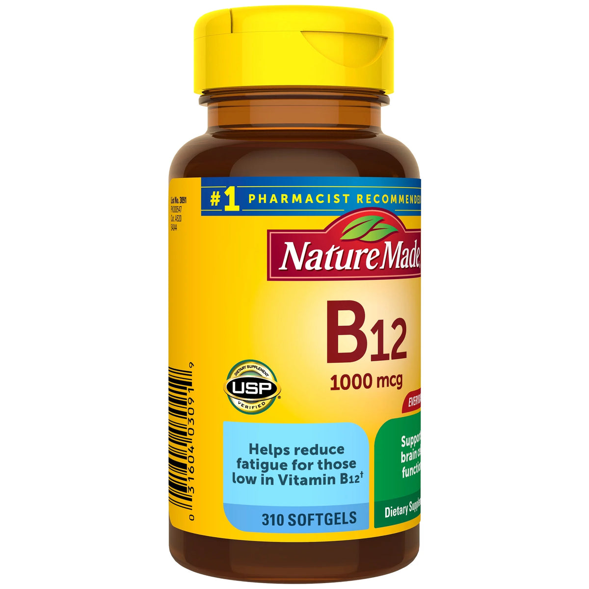 Vitamin B12 1000 mcg Softgels, 310 Count B454