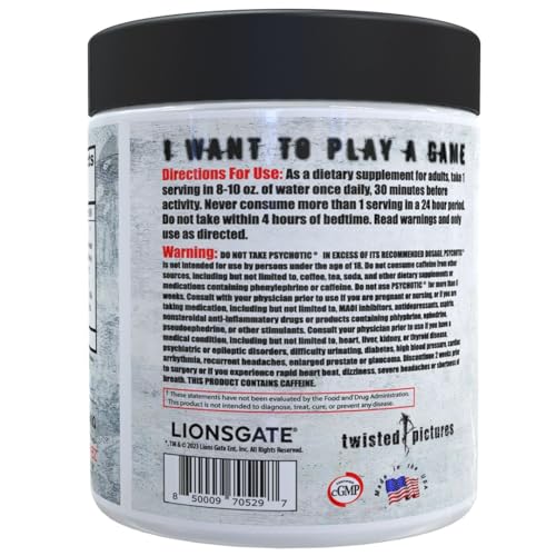 30 Srvgs Fruit Punch Pre Workout Powder N698