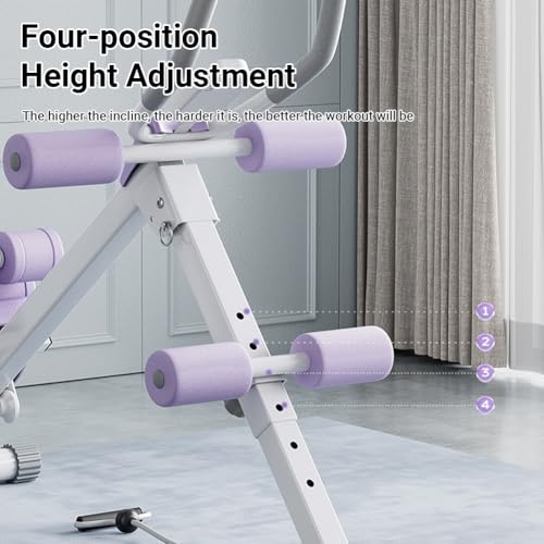 Foldable Ab Workout Equipment with Knee Protection A958413