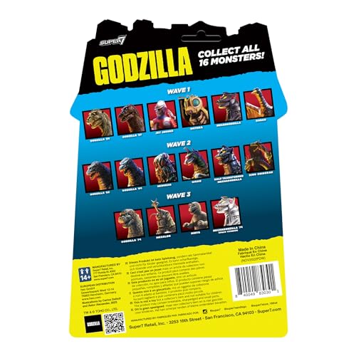 3.75" Godzilla Action Figure K6906