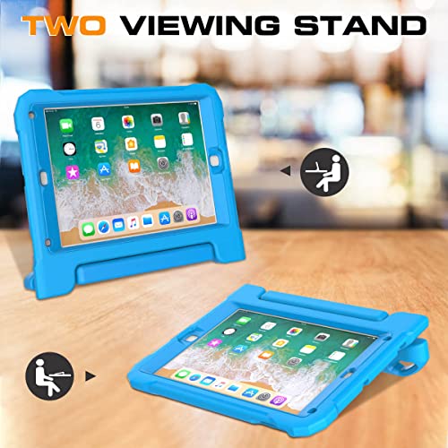 Pink Shockproof iPad 9.7" Case with Screen Protector J591