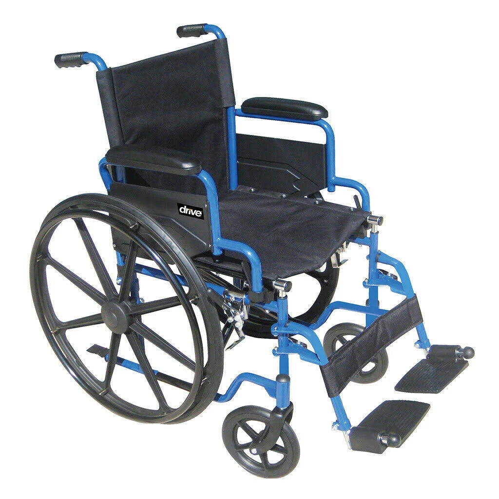 Blue Streak Wheelchair with Flip Back Desk Arms Z883522