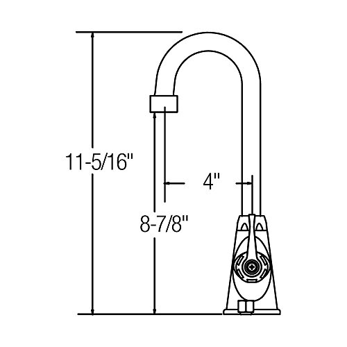 Commercial Single-Hole Faucet O87751