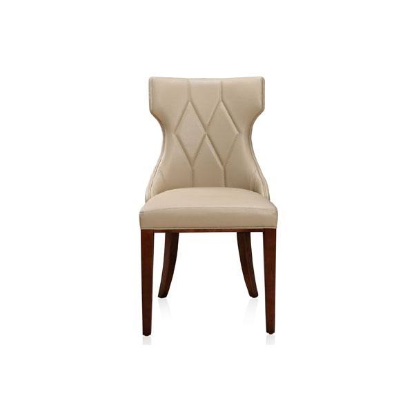 Velvet Dining Chair Set of 2 Grey D489