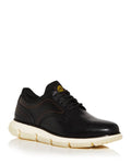 Black Plain Toe Derby Shoes L903
