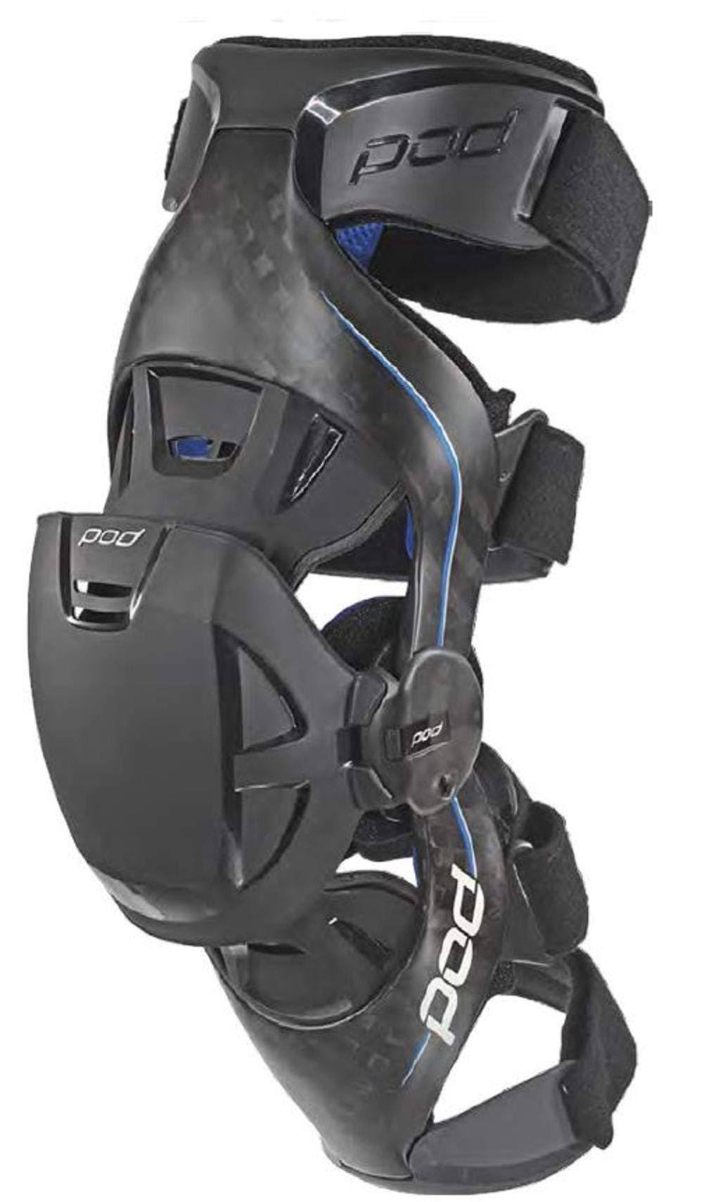 Carbon Blue Knee Brace Right Large X2751