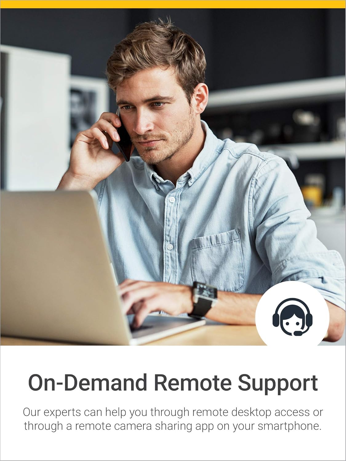 Ultimate Help Desk Single Use, 1 Device, Pack of 2 I951