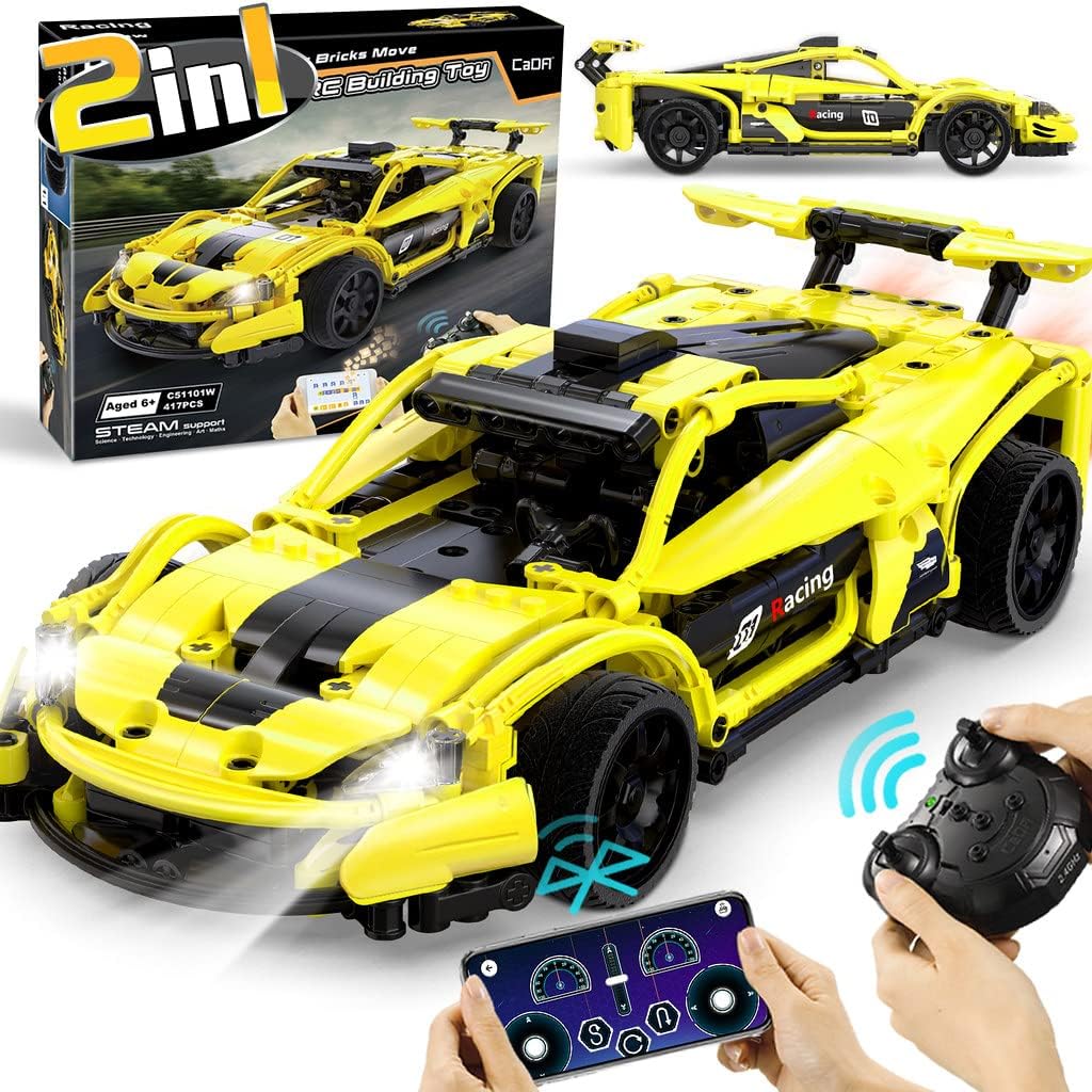 STEM Remote Control Car Building Toys for Boys Aged 6-12 Y1425