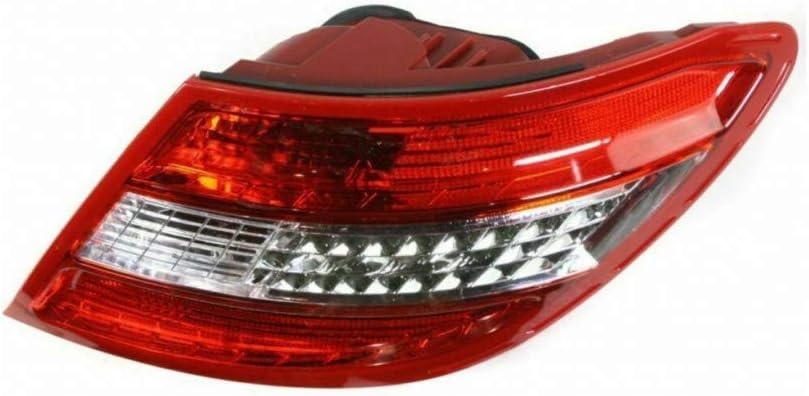 2008-2011 Mercedes-Benz C350 Tail Light Assembly Driver Side w/Bulbs V700