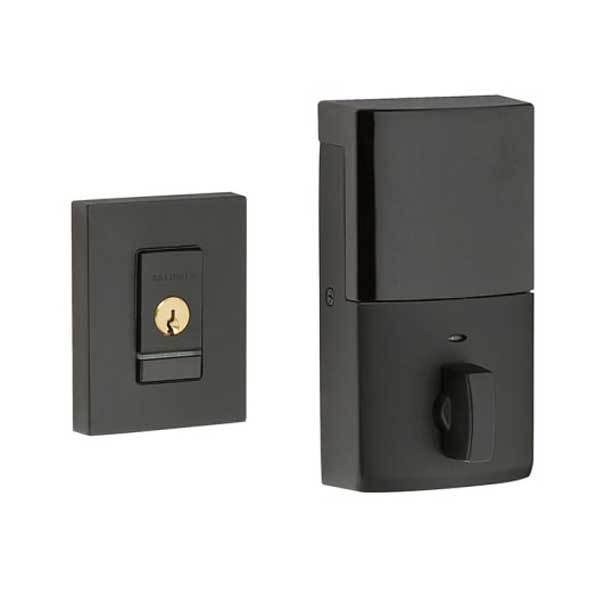 Satin Black Single Cylinder Deadbolt Z339350