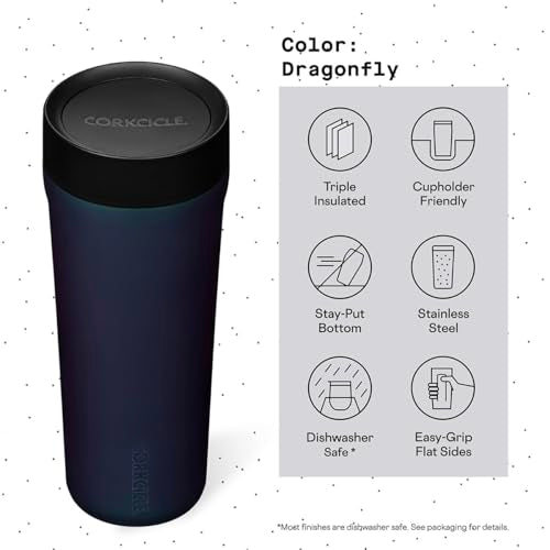 17 oz Insulated Travel Mug with Lid D705