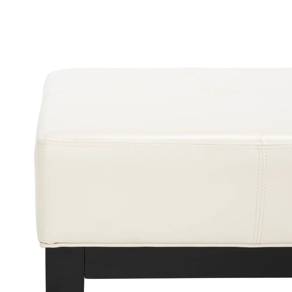 Cream Rectangular Cocktail Ottoman L544419
