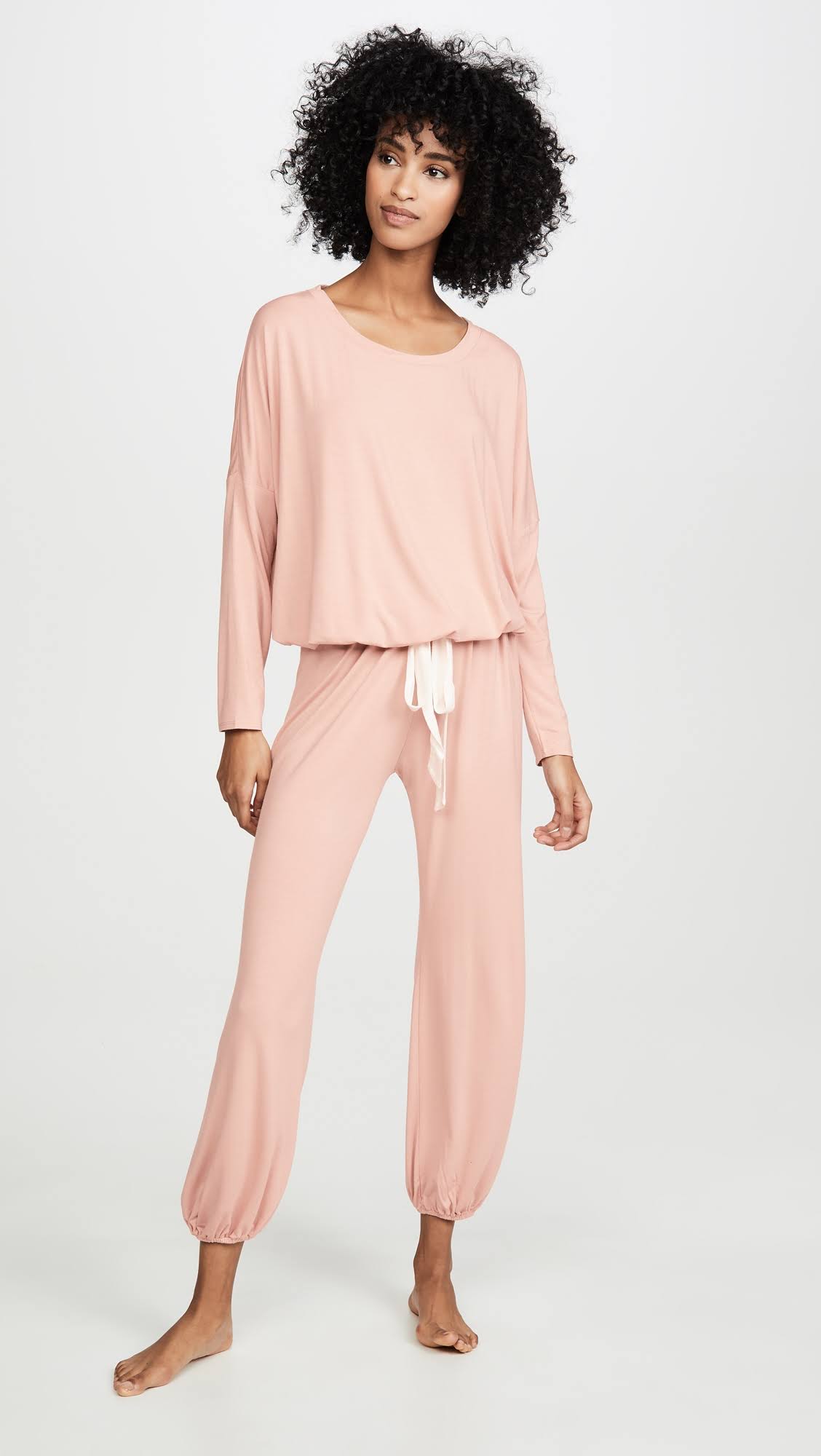 Misty Rose/Ivory Slouchy Set S332901