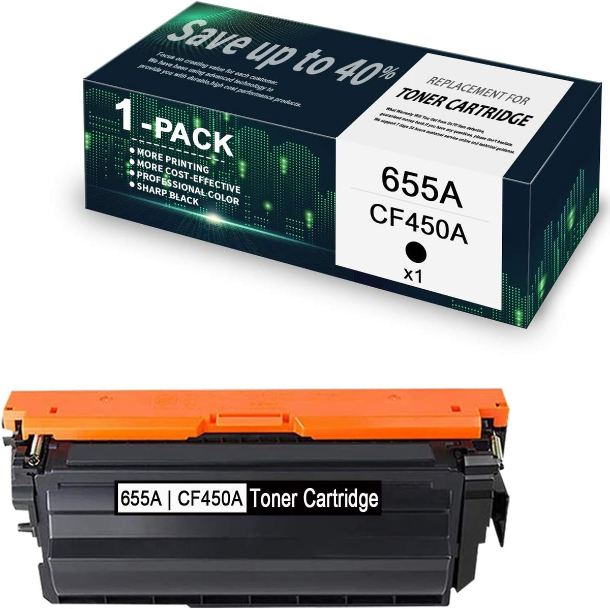 Black Compatible Toner Cartridge for HP Printer S571347