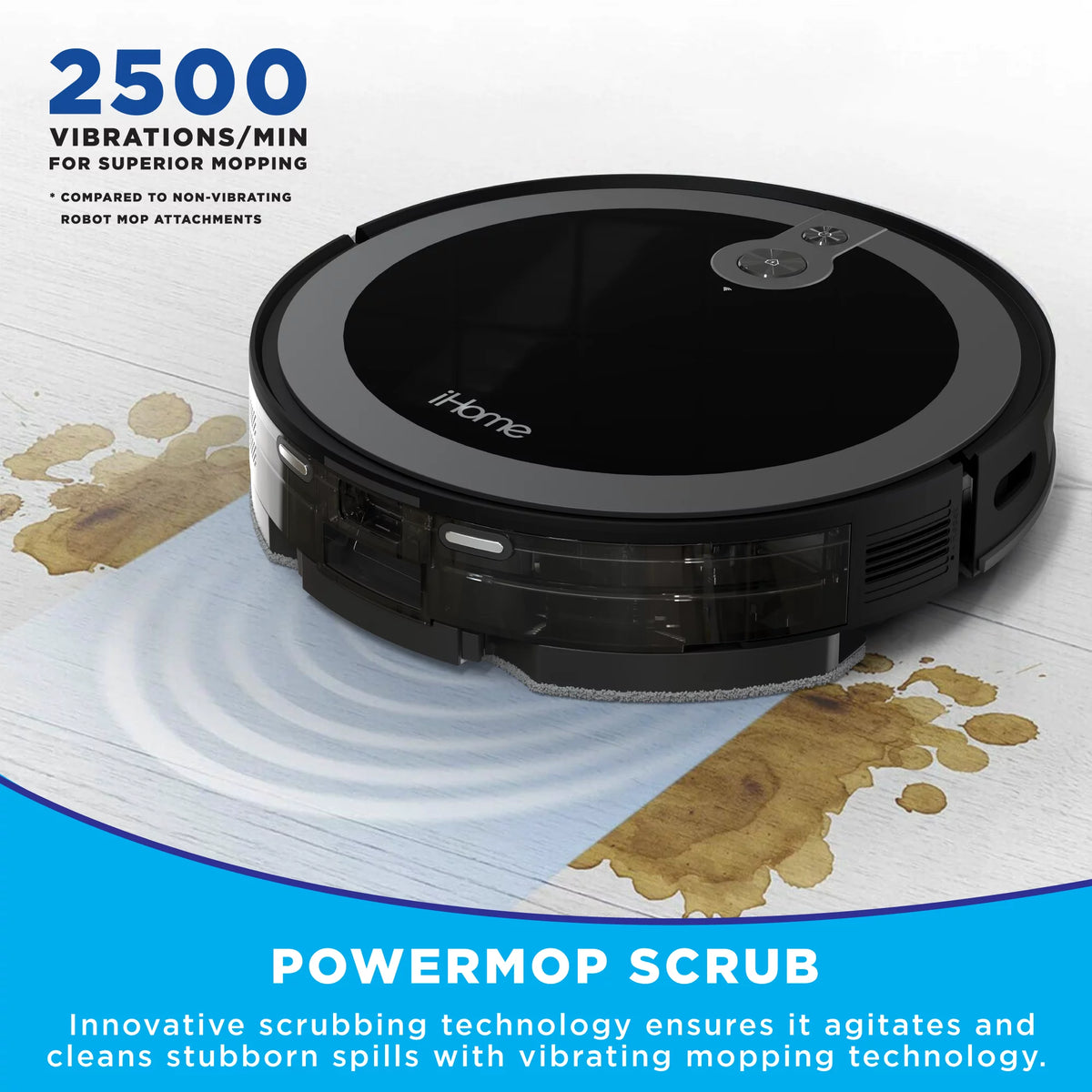 2-in-1 LIDAR Robot Vacuum and Vibrating Mop L343643