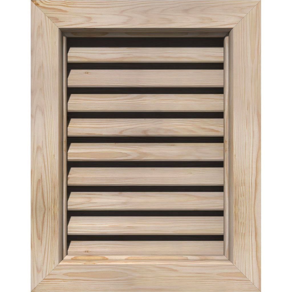 Primed Vertical Gable Vent U4814