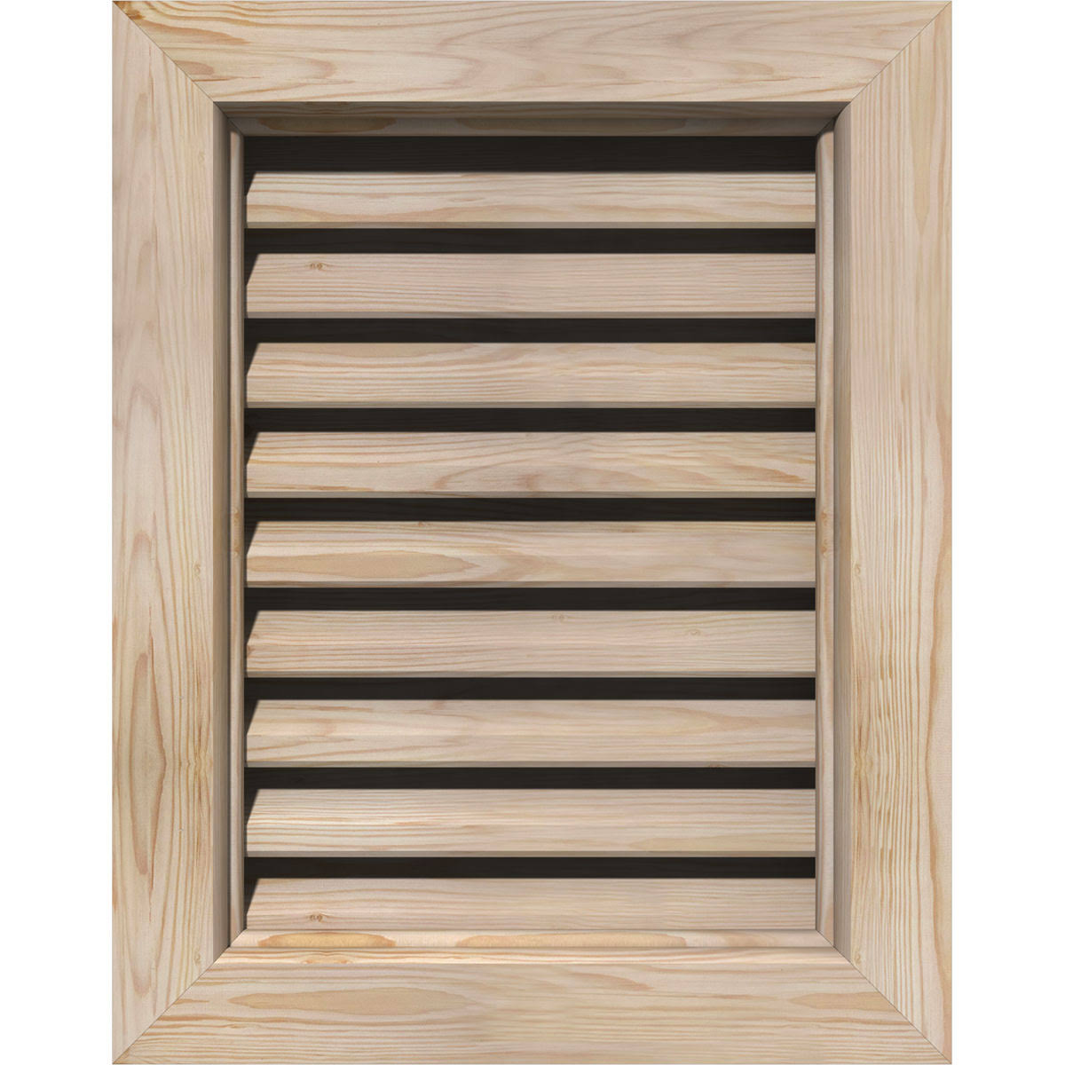 Primed Vertical Gable Vent U4814