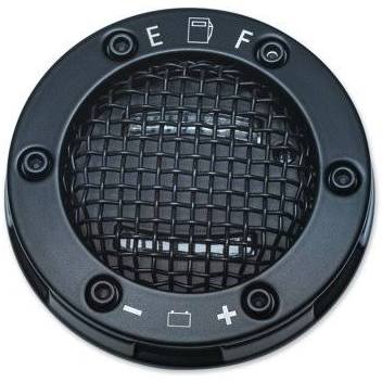 LED Mesh Black Fuel and Battery Gauge Gas Cap C78654