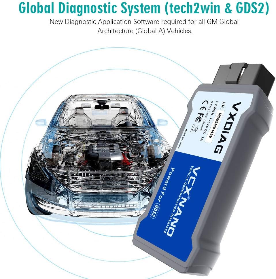 VCX Nano Multiple GDS2 and TIS2WEB Diagnostic Programming System T1504