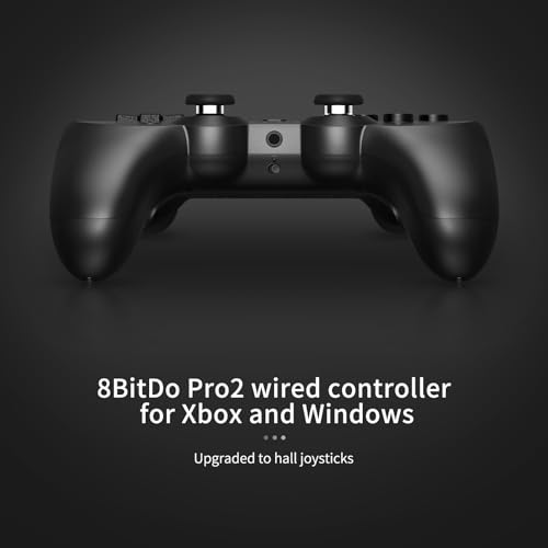 Black Wired Controller with Hall Effect Joysticks Q34573
