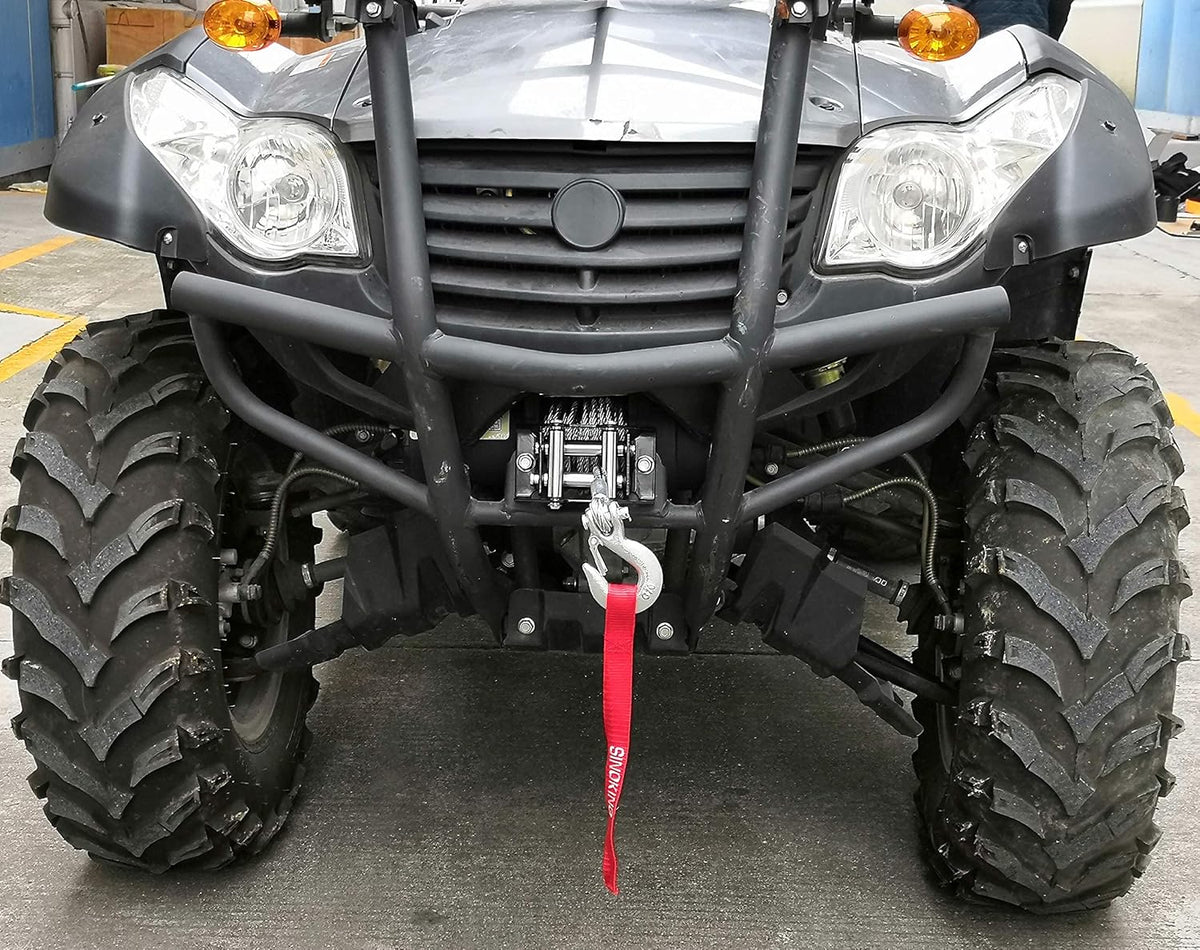 6000lb 12V Winch with Synthetic Rope and Wireless Remote Control Y753