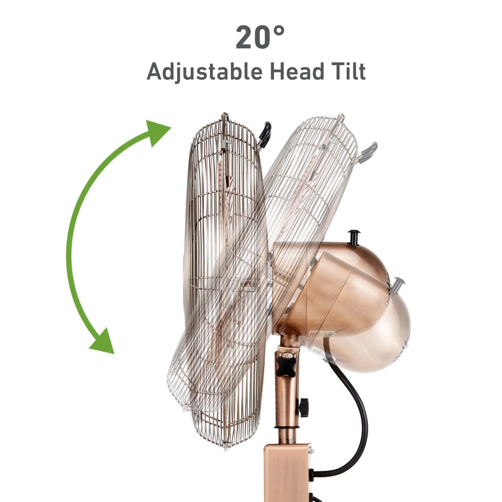 16" Digital Oscillating Metal Stand Fan G24852