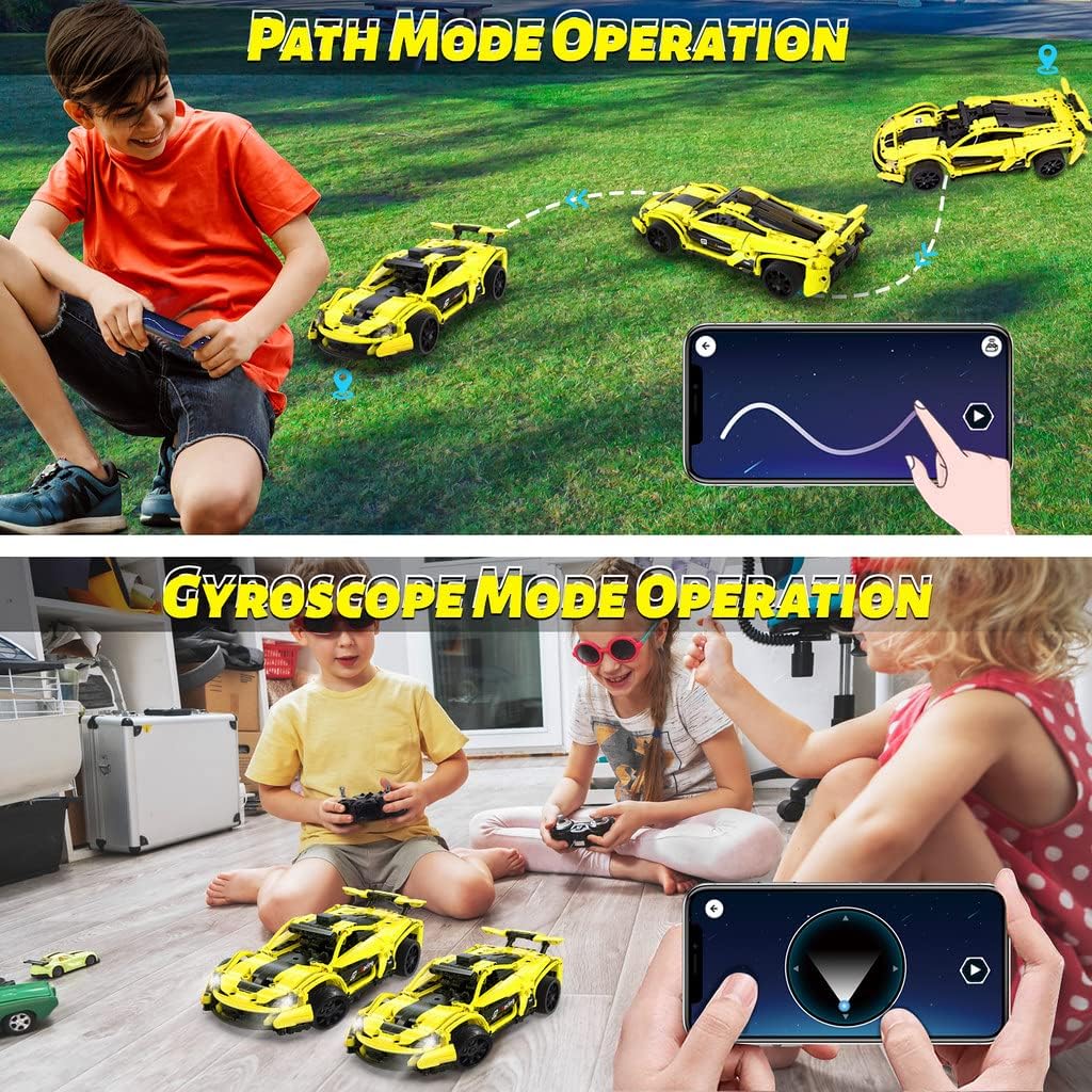 STEM Remote Control Car Building Toys for Boys Aged 6-12 Y1425