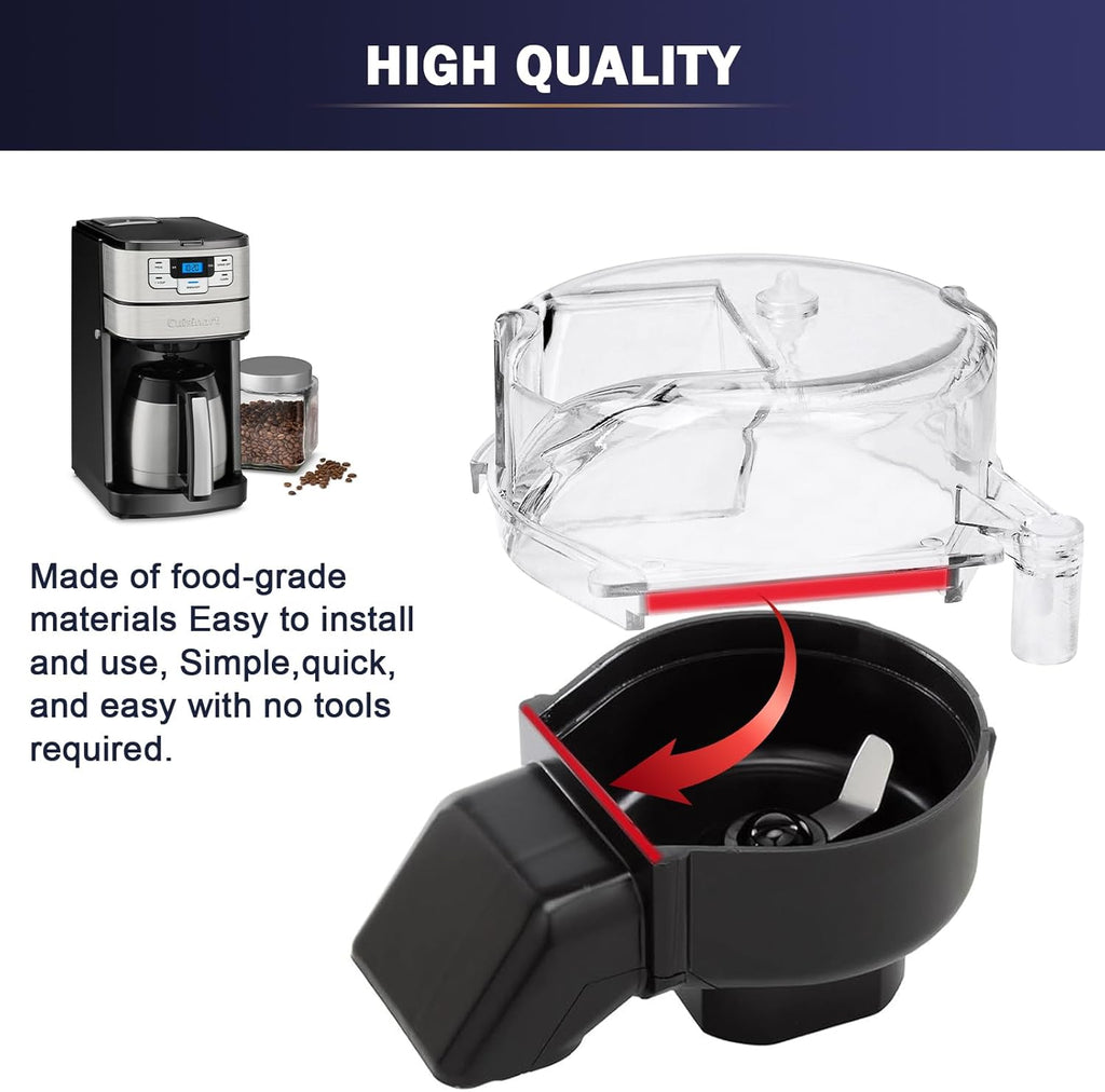 Clear Replacement Grinder Assembly Lid V400