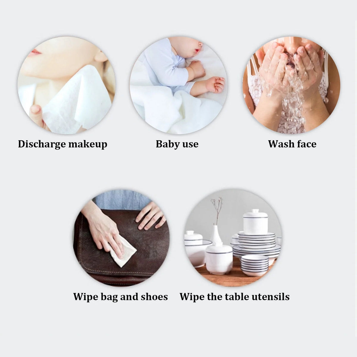 Cotton Disposable Face Towel V408042