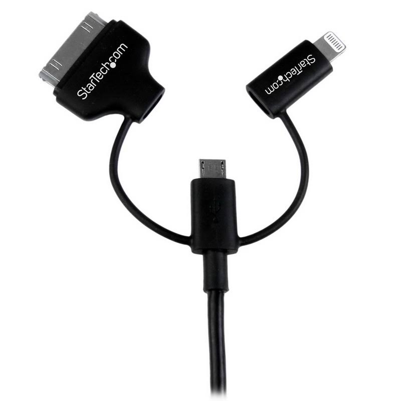 Black 1m (3ft) USB Cable Q205687