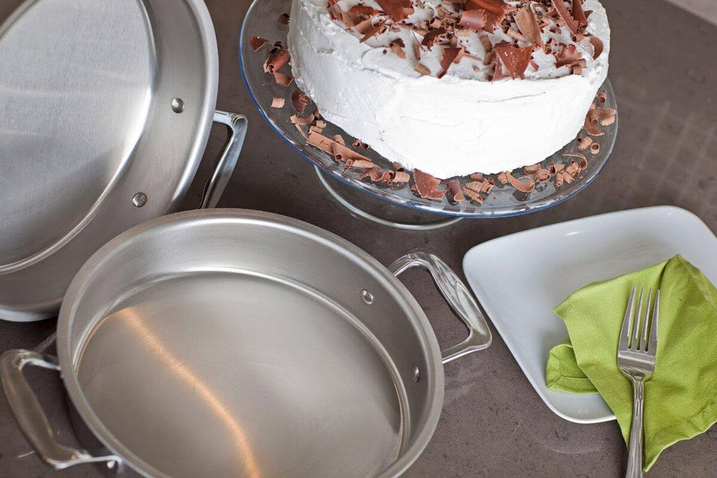9x22 Round Stainless Steel Cake Pan B609419