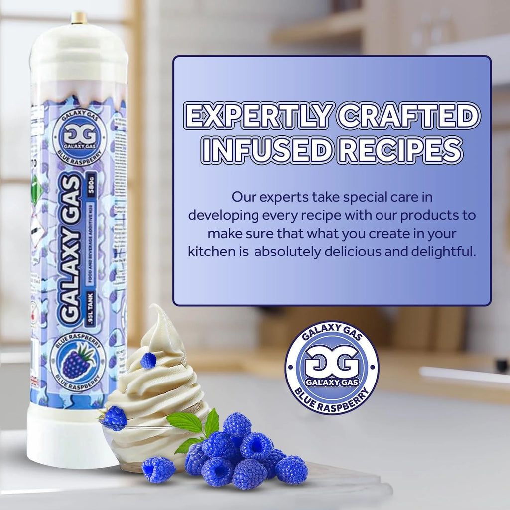 Blue Raspberry Whipped Cream Dispenser Tank 580 Gram F333