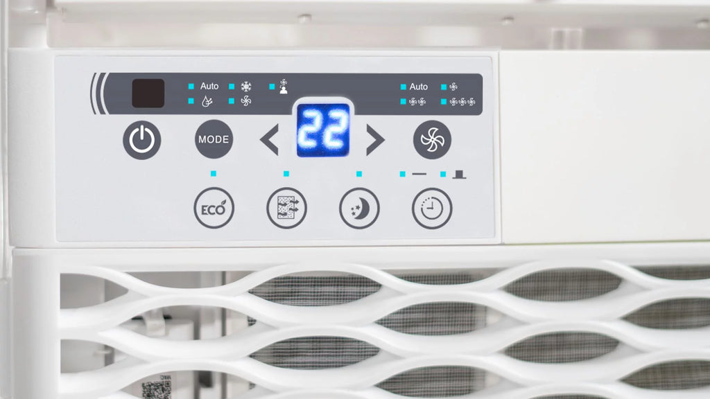 8,000 BTU White Window Air Conditioner with Remote A71063