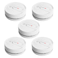 Smoke Detector Alarm, 10-Year Lithium Battery, LED Indicator, Pack of 2 N922