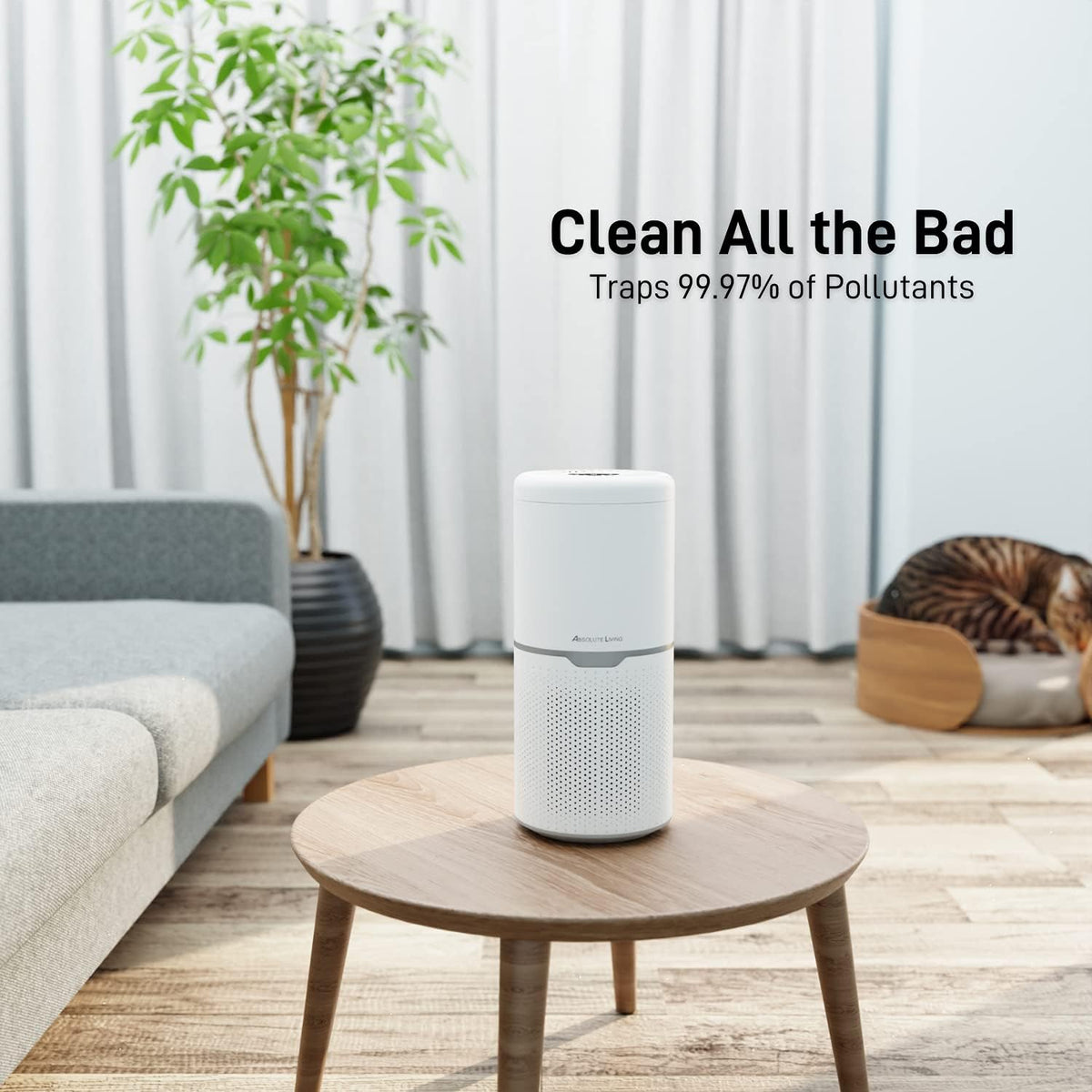 UV Air Purifier With HEPA Filter H13 and Auto Detect D171797