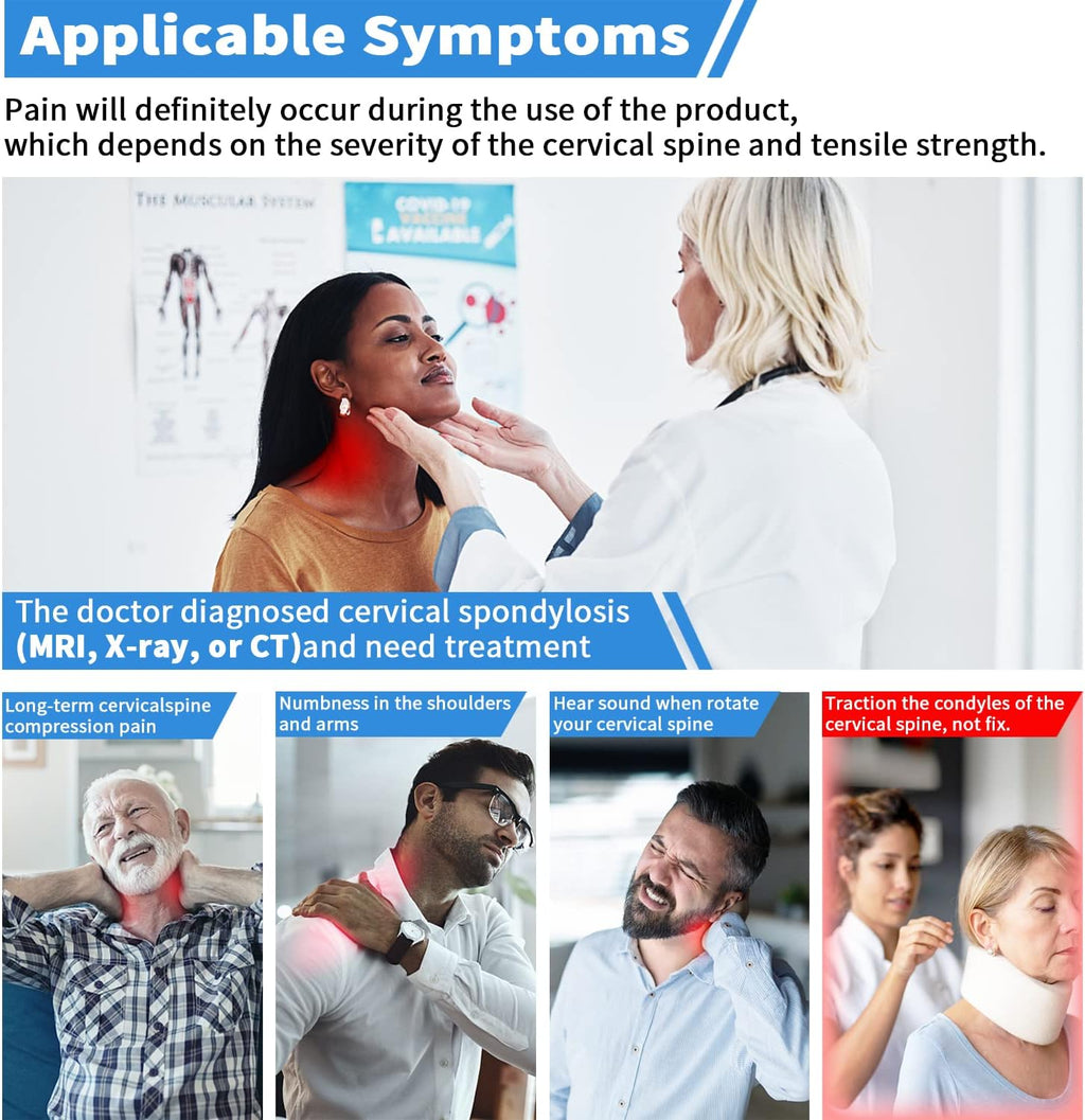 Cervical Neck Traction Device with Airbag Support E7103