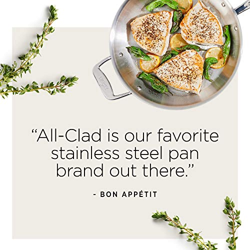 5-Ply Stainless Steel 3 Quart Sauce Pan T746