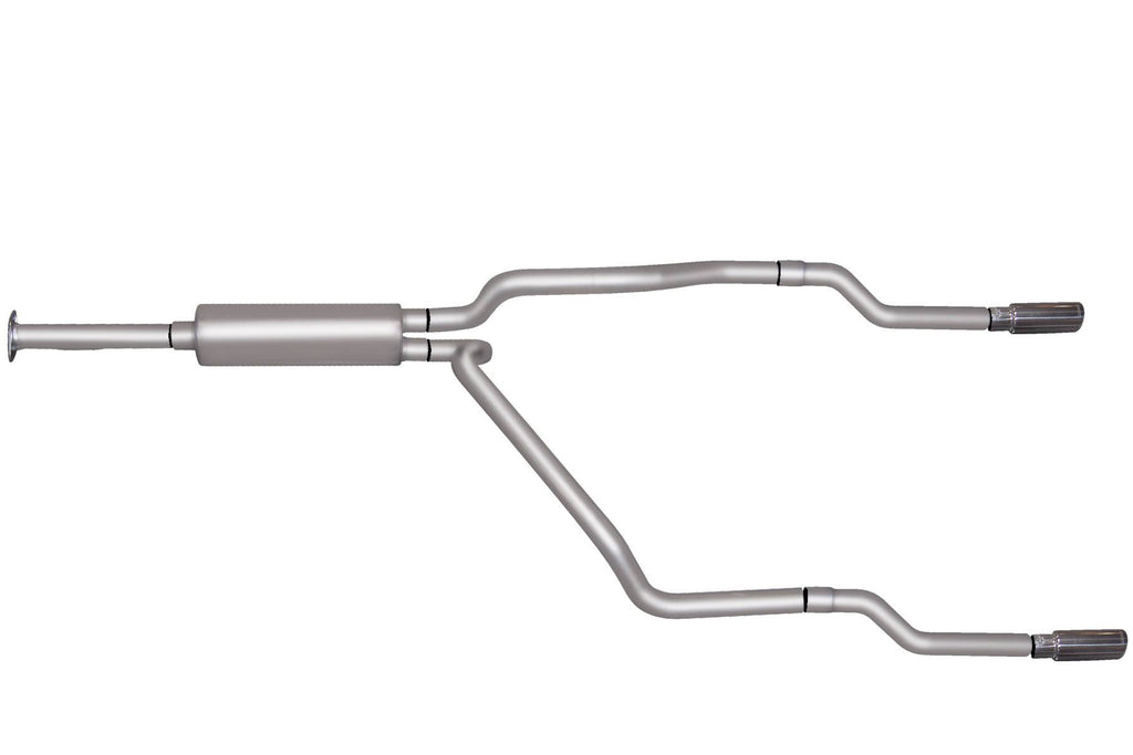 Black Cat-Back Dual Sport Exhaust System E376