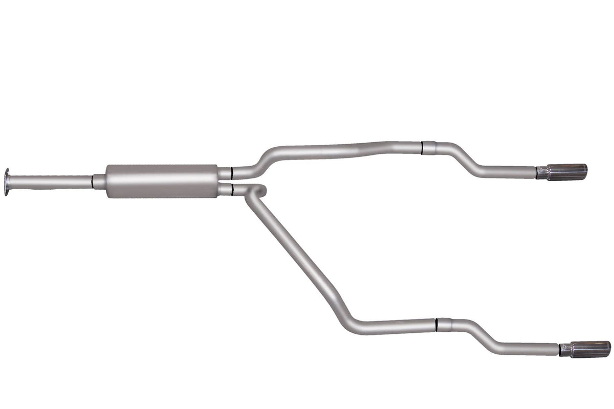 Black Cat-Back Dual Sport Exhaust System E376