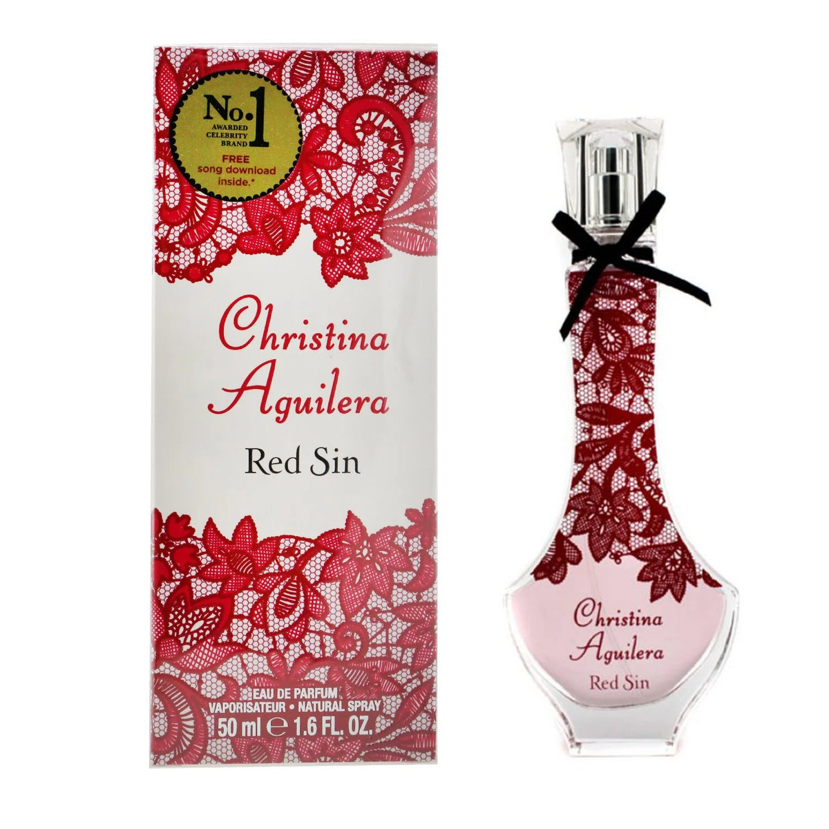 Red Sin Eau De Parfum Spray 50ml X790