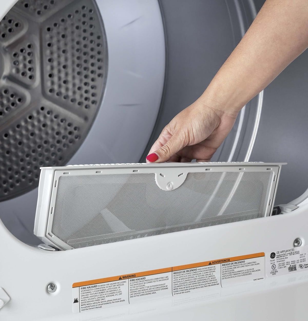 White 6 Cu.Ft. Electric Dryer T768